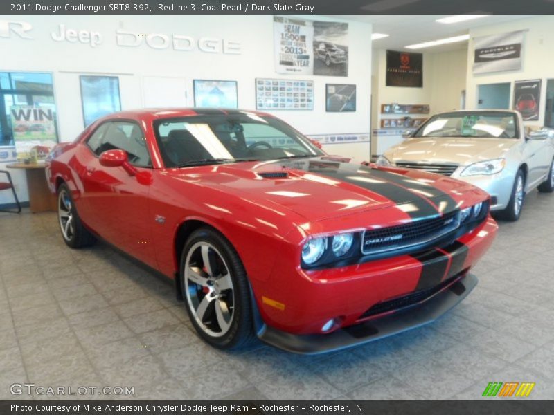 Redline 3-Coat Pearl / Dark Slate Gray 2011 Dodge Challenger SRT8 392
