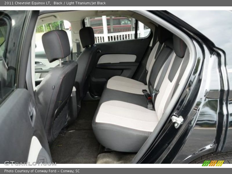 Rear Seat of 2011 Equinox LT