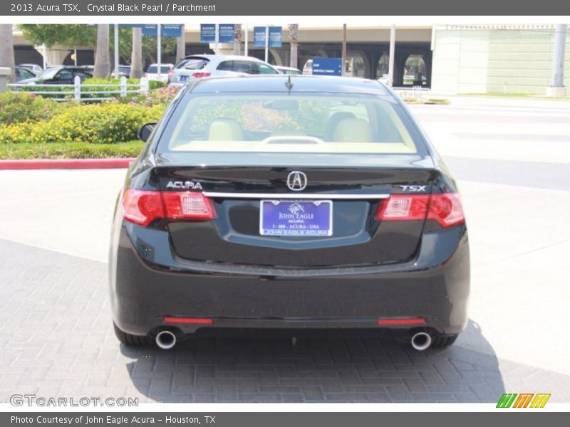 Crystal Black Pearl / Parchment 2013 Acura TSX