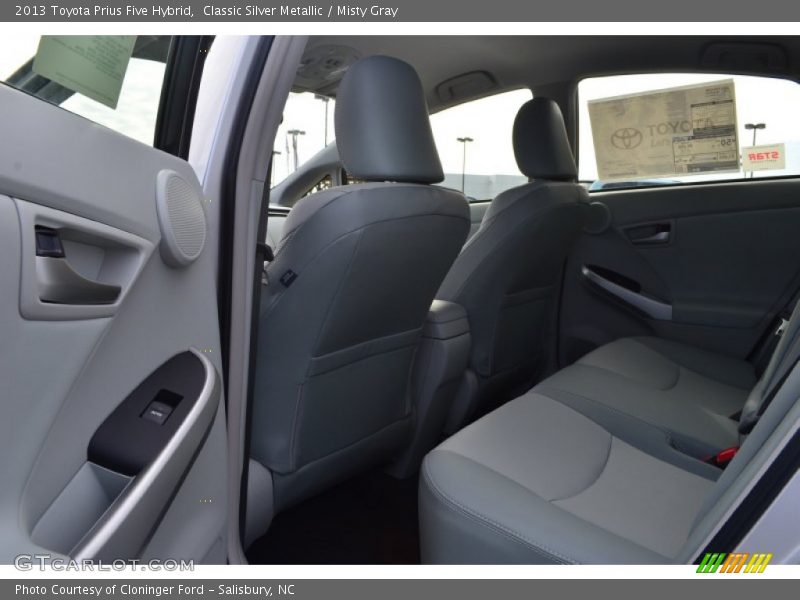 Classic Silver Metallic / Misty Gray 2013 Toyota Prius Five Hybrid