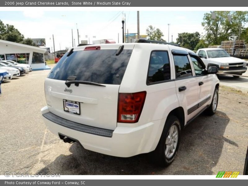 Stone White / Medium Slate Gray 2006 Jeep Grand Cherokee Laredo