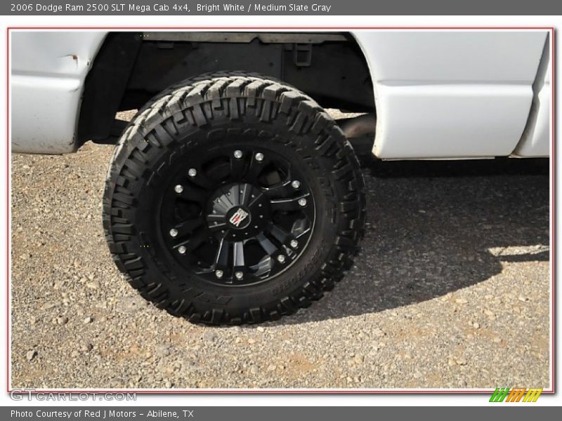 Bright White / Medium Slate Gray 2006 Dodge Ram 2500 SLT Mega Cab 4x4
