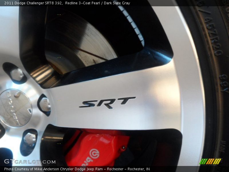 Redline 3-Coat Pearl / Dark Slate Gray 2011 Dodge Challenger SRT8 392