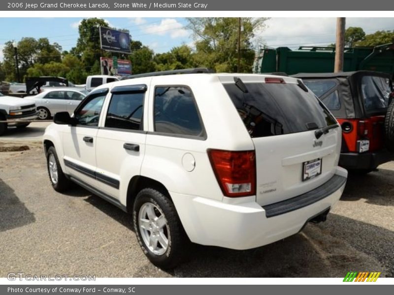 Stone White / Medium Slate Gray 2006 Jeep Grand Cherokee Laredo