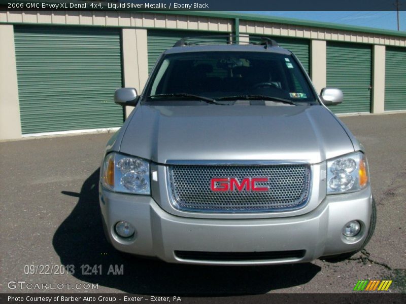 Liquid Silver Metallic / Ebony Black 2006 GMC Envoy XL Denali 4x4