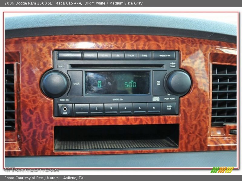 Bright White / Medium Slate Gray 2006 Dodge Ram 2500 SLT Mega Cab 4x4