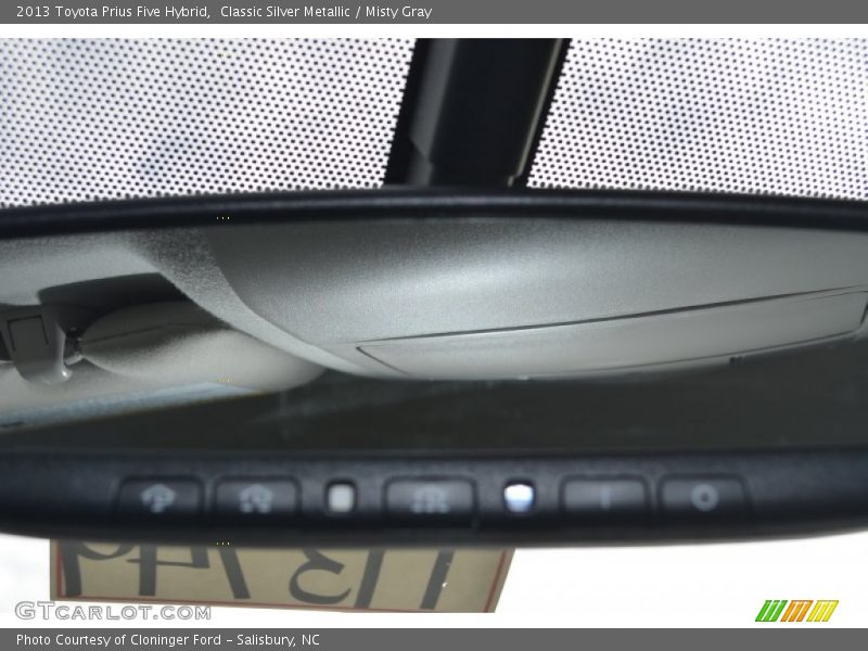Classic Silver Metallic / Misty Gray 2013 Toyota Prius Five Hybrid