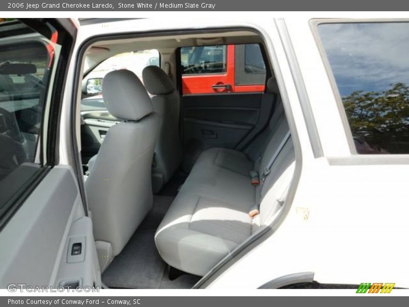 Stone White / Medium Slate Gray 2006 Jeep Grand Cherokee Laredo