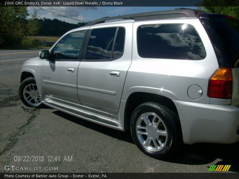 Liquid Silver Metallic / Ebony Black 2006 GMC Envoy XL Denali 4x4