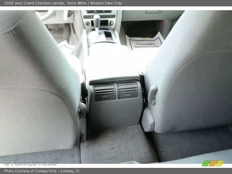 Stone White / Medium Slate Gray 2006 Jeep Grand Cherokee Laredo