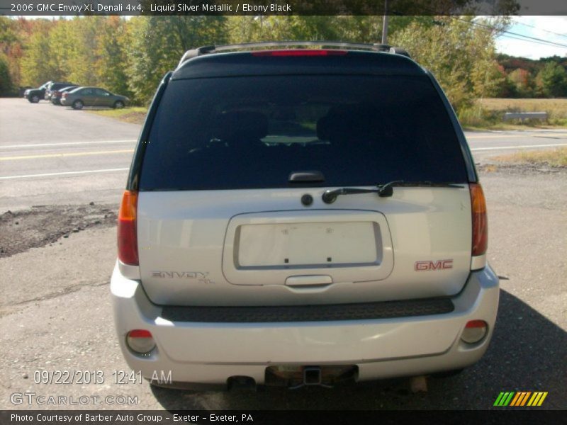 Liquid Silver Metallic / Ebony Black 2006 GMC Envoy XL Denali 4x4