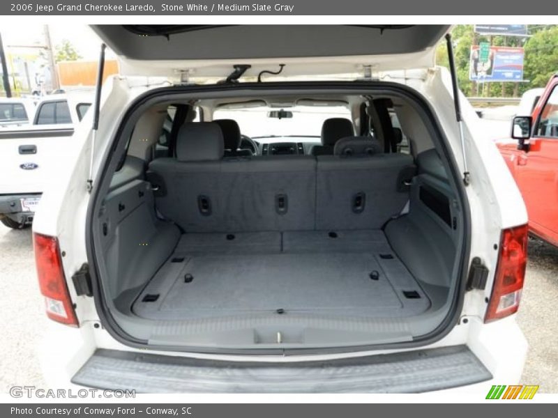 Stone White / Medium Slate Gray 2006 Jeep Grand Cherokee Laredo