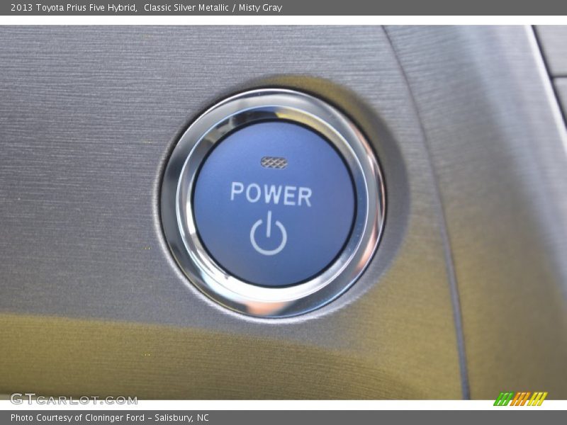 Classic Silver Metallic / Misty Gray 2013 Toyota Prius Five Hybrid