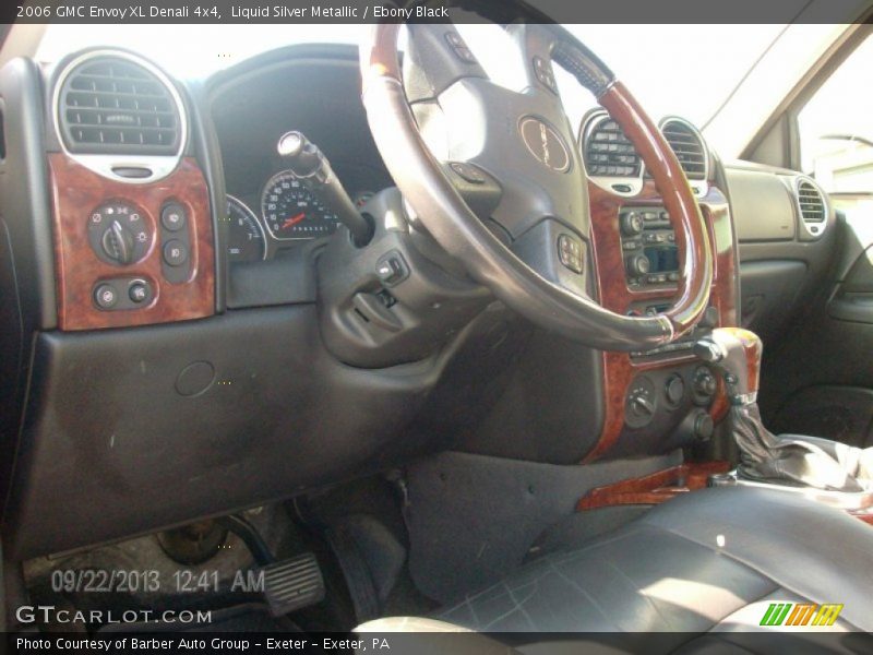Liquid Silver Metallic / Ebony Black 2006 GMC Envoy XL Denali 4x4