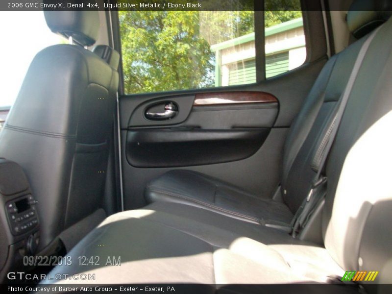 Liquid Silver Metallic / Ebony Black 2006 GMC Envoy XL Denali 4x4