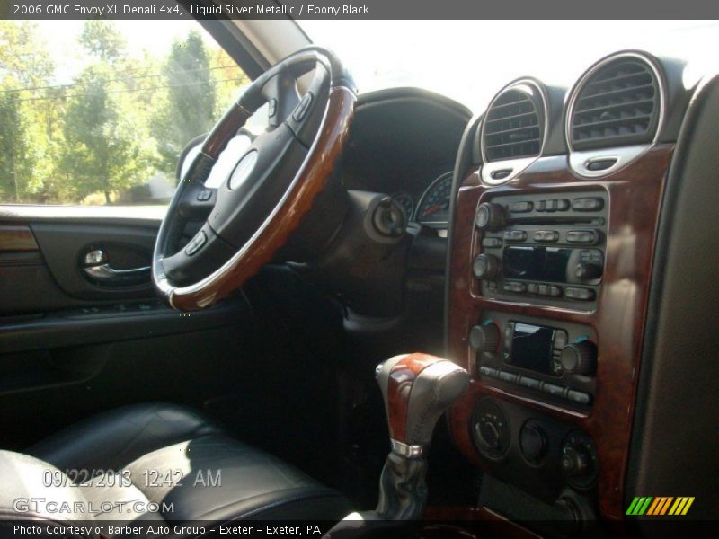 Liquid Silver Metallic / Ebony Black 2006 GMC Envoy XL Denali 4x4