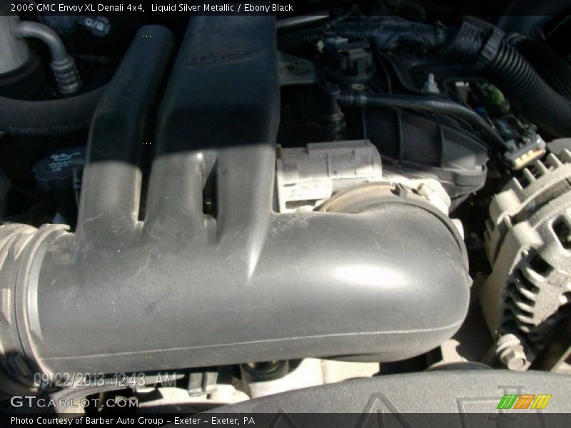 Liquid Silver Metallic / Ebony Black 2006 GMC Envoy XL Denali 4x4