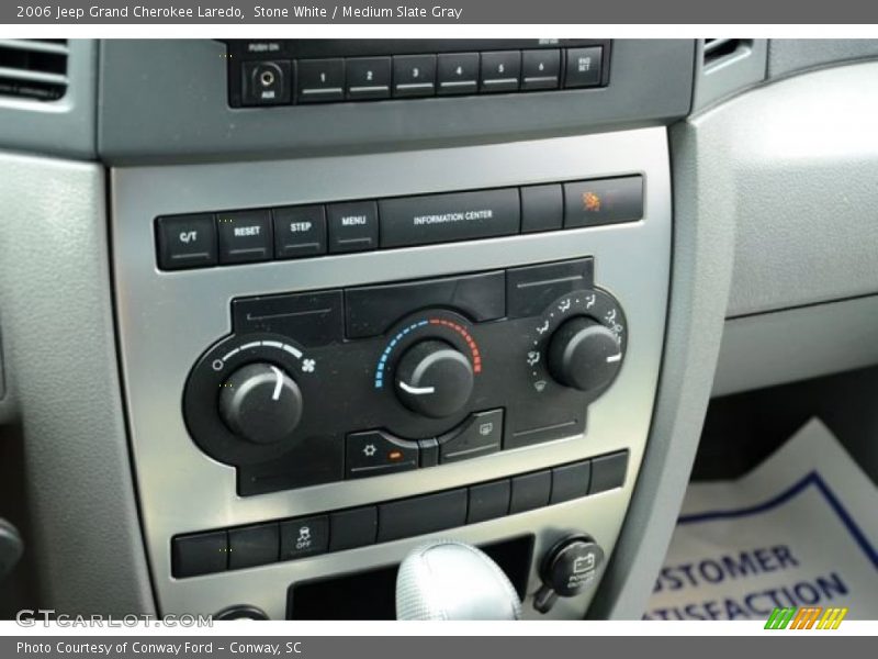 Stone White / Medium Slate Gray 2006 Jeep Grand Cherokee Laredo