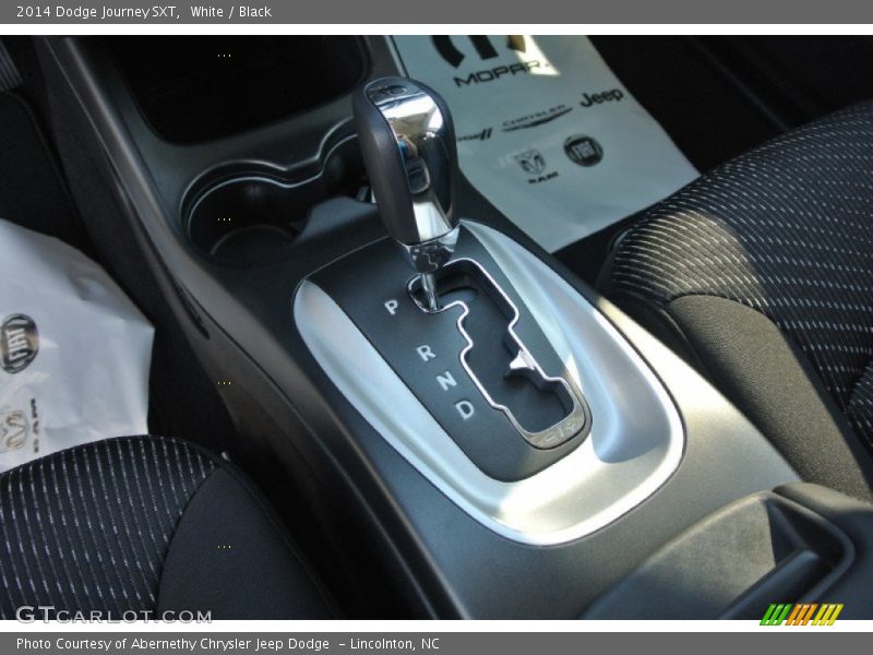 White / Black 2014 Dodge Journey SXT