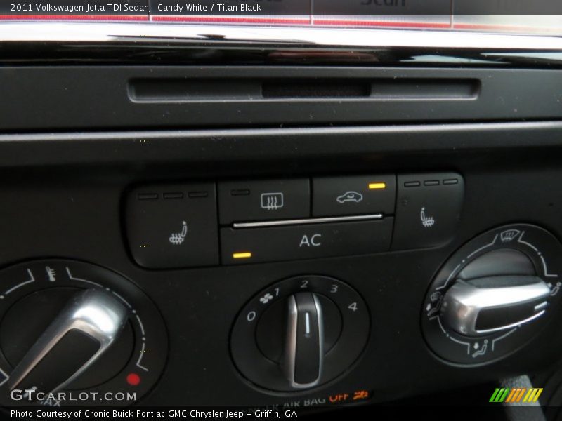 Candy White / Titan Black 2011 Volkswagen Jetta TDI Sedan
