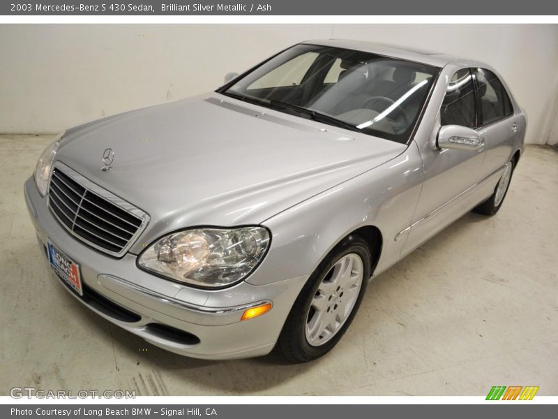 Brilliant Silver Metallic / Ash 2003 Mercedes-Benz S 430 Sedan