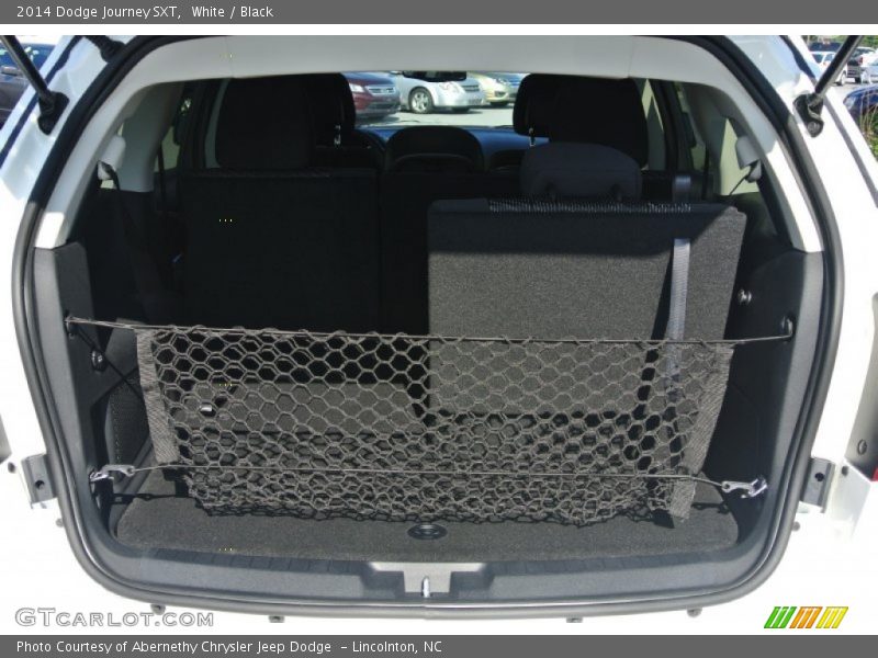 White / Black 2014 Dodge Journey SXT