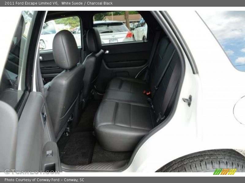 White Suede / Charcoal Black 2011 Ford Escape Limited V6