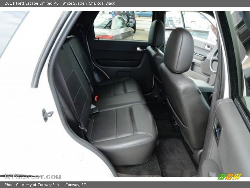 White Suede / Charcoal Black 2011 Ford Escape Limited V6
