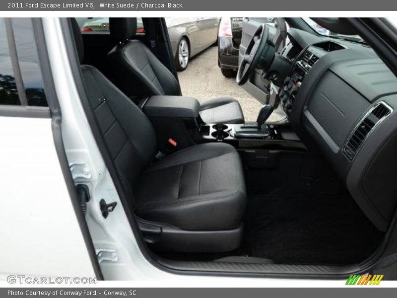 White Suede / Charcoal Black 2011 Ford Escape Limited V6
