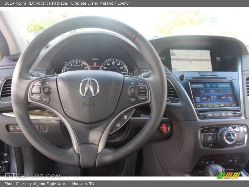 Graphite Luster Metallic / Ebony 2014 Acura RLX Advance Package