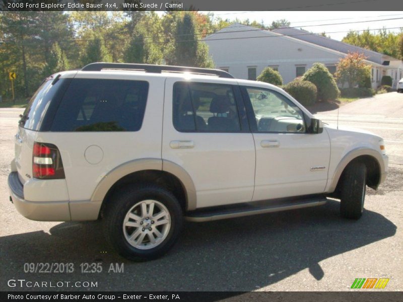 White Suede / Camel 2008 Ford Explorer Eddie Bauer 4x4
