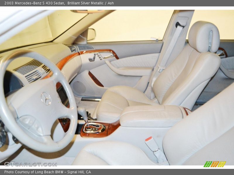 Brilliant Silver Metallic / Ash 2003 Mercedes-Benz S 430 Sedan
