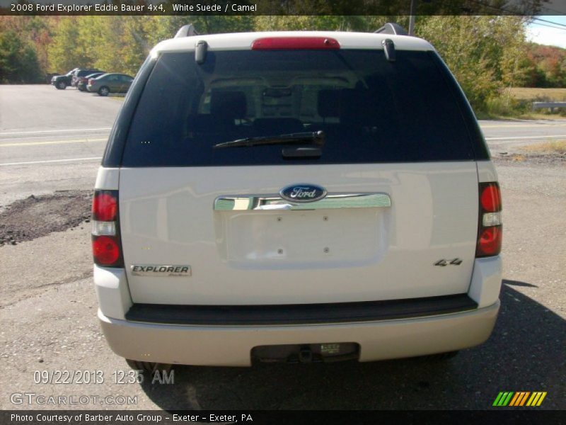 White Suede / Camel 2008 Ford Explorer Eddie Bauer 4x4