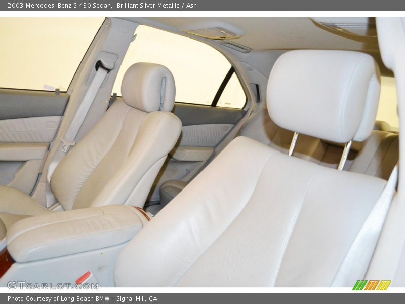 Brilliant Silver Metallic / Ash 2003 Mercedes-Benz S 430 Sedan