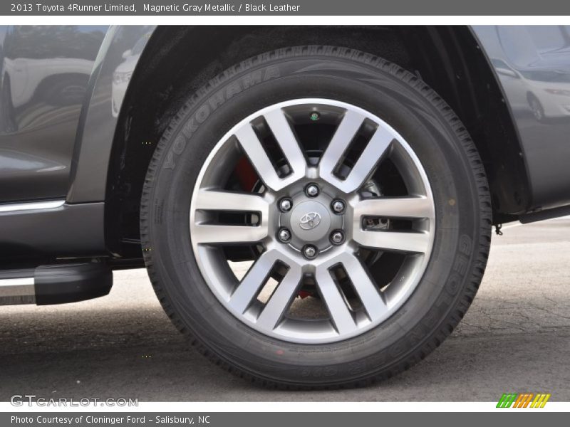 Magnetic Gray Metallic / Black Leather 2013 Toyota 4Runner Limited