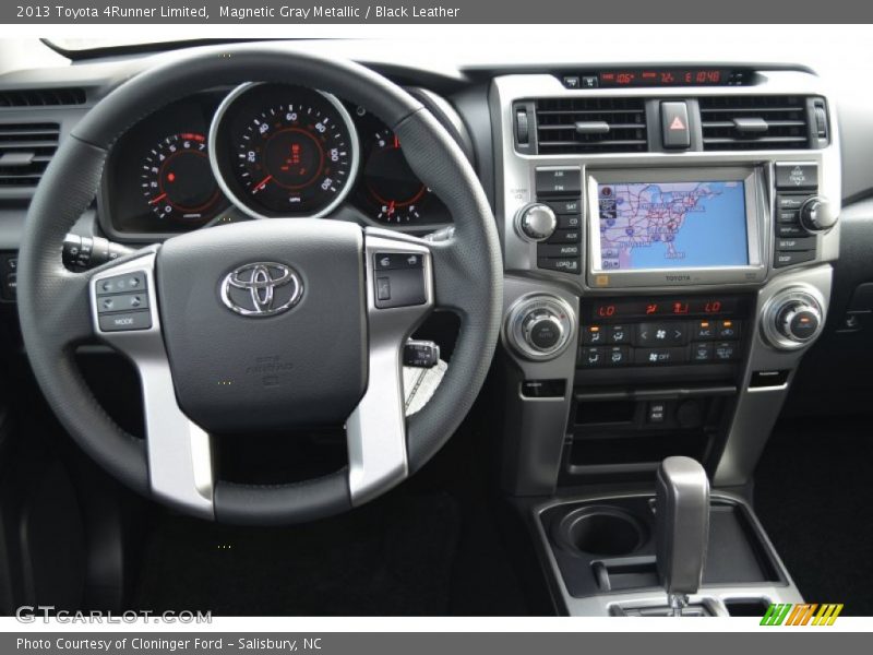 Magnetic Gray Metallic / Black Leather 2013 Toyota 4Runner Limited