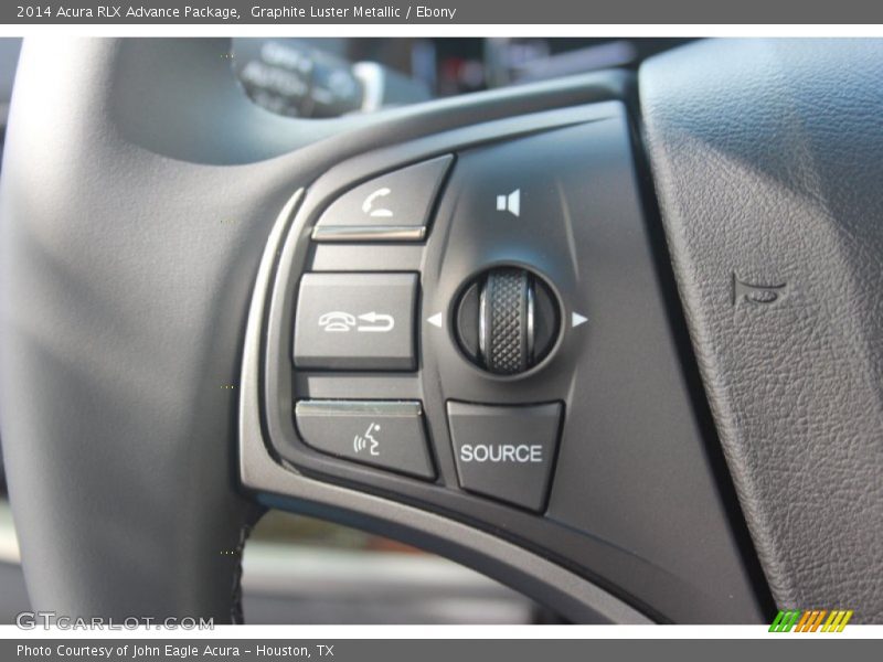 Graphite Luster Metallic / Ebony 2014 Acura RLX Advance Package