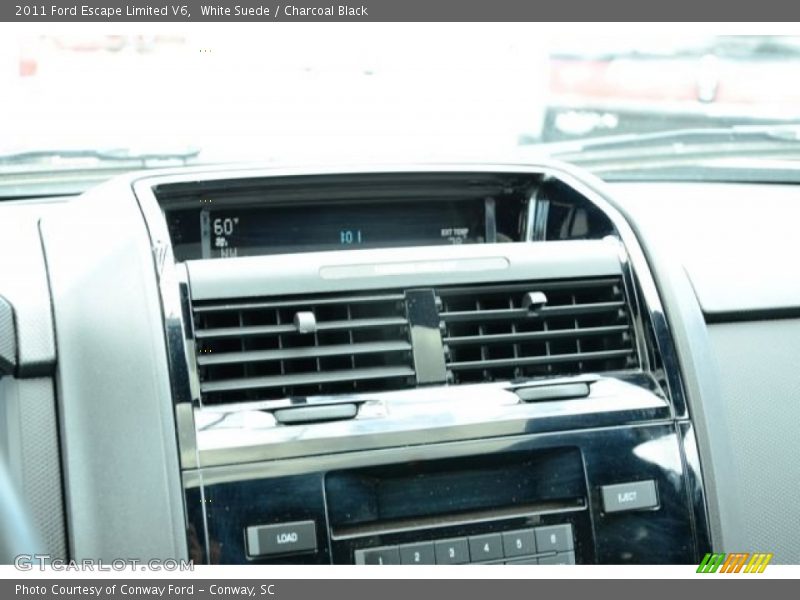 White Suede / Charcoal Black 2011 Ford Escape Limited V6