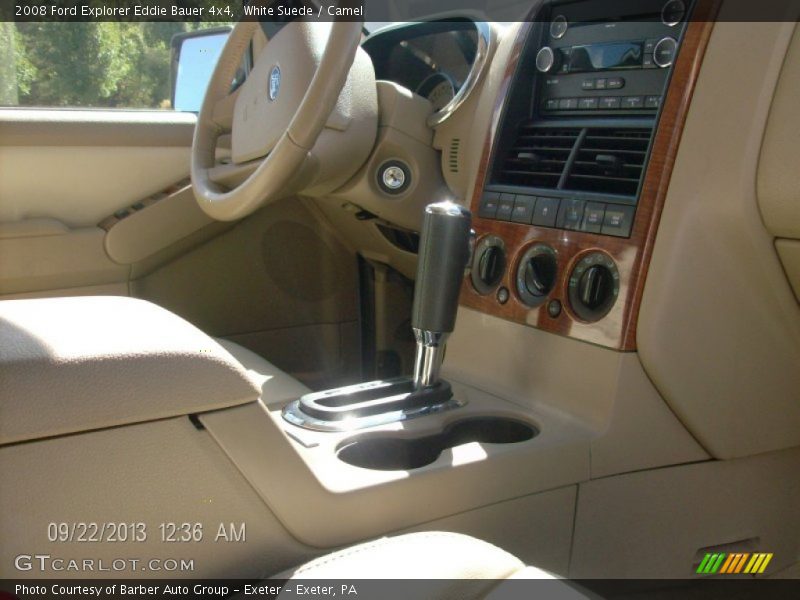 White Suede / Camel 2008 Ford Explorer Eddie Bauer 4x4