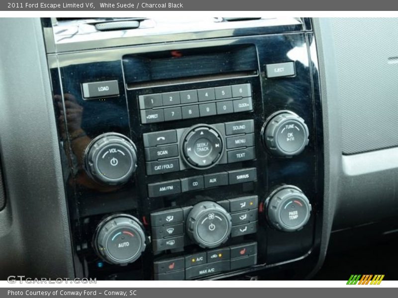White Suede / Charcoal Black 2011 Ford Escape Limited V6