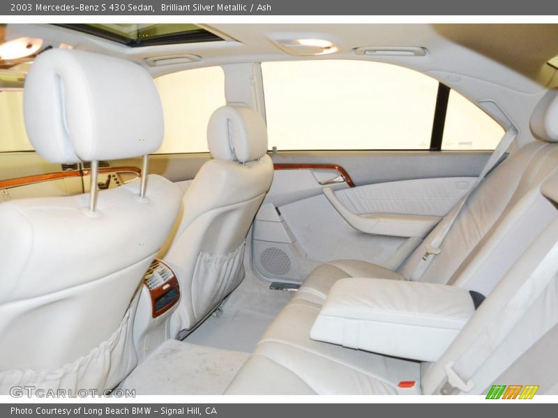 Brilliant Silver Metallic / Ash 2003 Mercedes-Benz S 430 Sedan