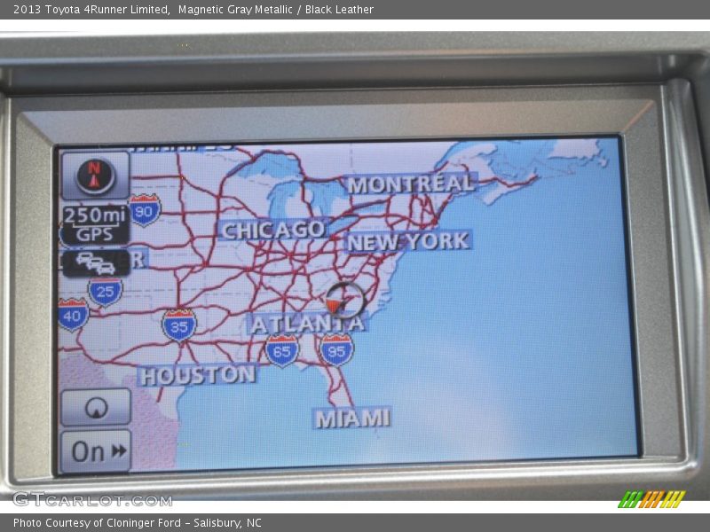 Magnetic Gray Metallic / Black Leather 2013 Toyota 4Runner Limited