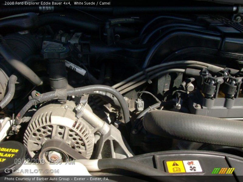 White Suede / Camel 2008 Ford Explorer Eddie Bauer 4x4