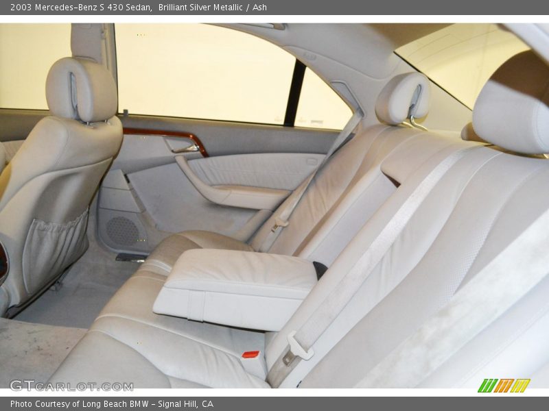 Brilliant Silver Metallic / Ash 2003 Mercedes-Benz S 430 Sedan