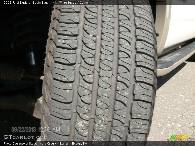White Suede / Camel 2008 Ford Explorer Eddie Bauer 4x4