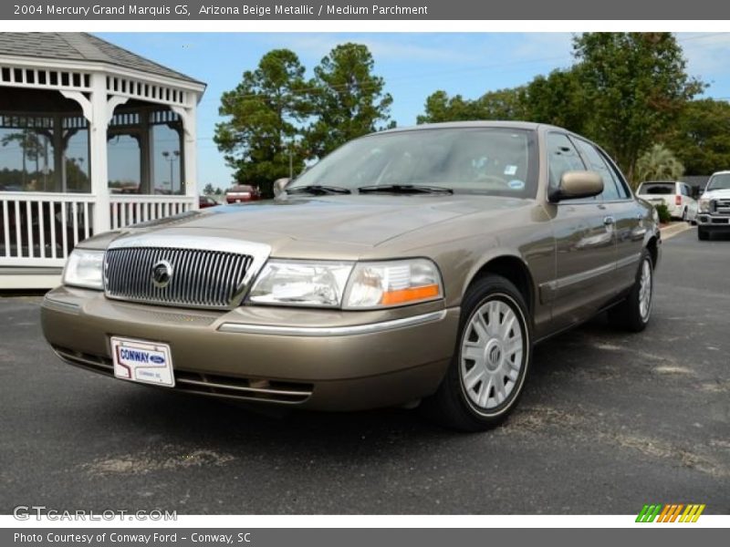Arizona Beige Metallic / Medium Parchment 2004 Mercury Grand Marquis GS
