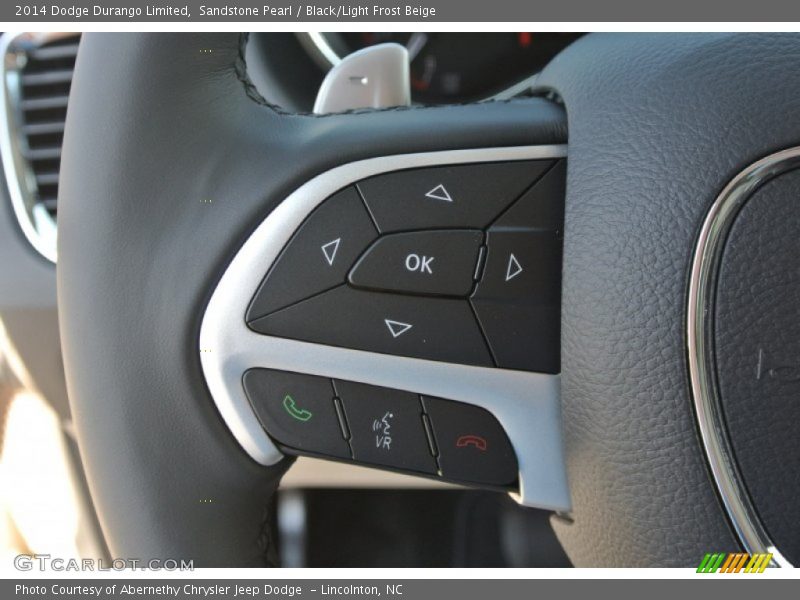 Controls of 2014 Durango Limited