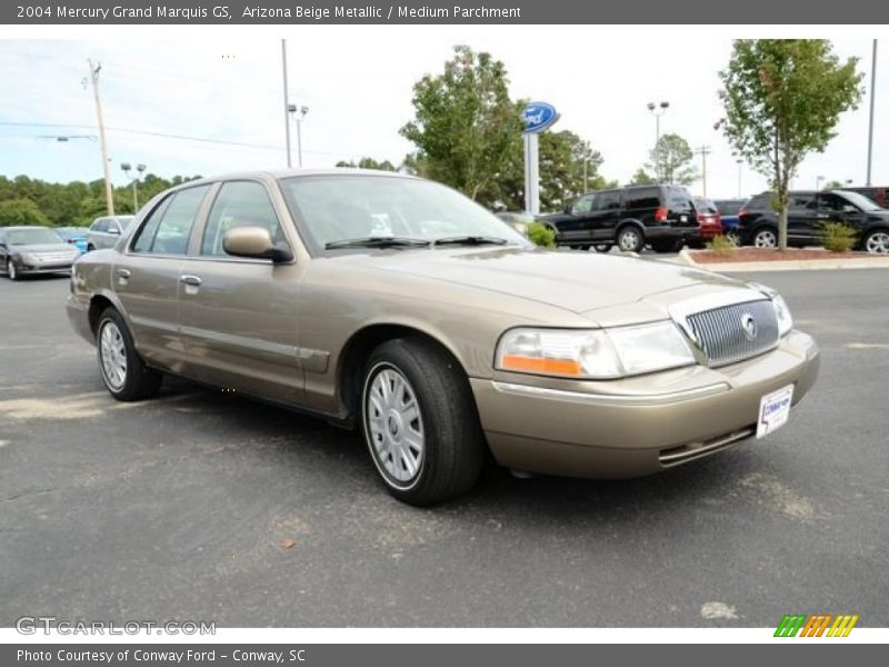 Arizona Beige Metallic / Medium Parchment 2004 Mercury Grand Marquis GS