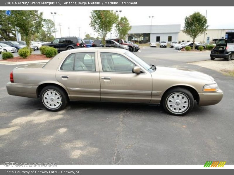 Arizona Beige Metallic / Medium Parchment 2004 Mercury Grand Marquis GS