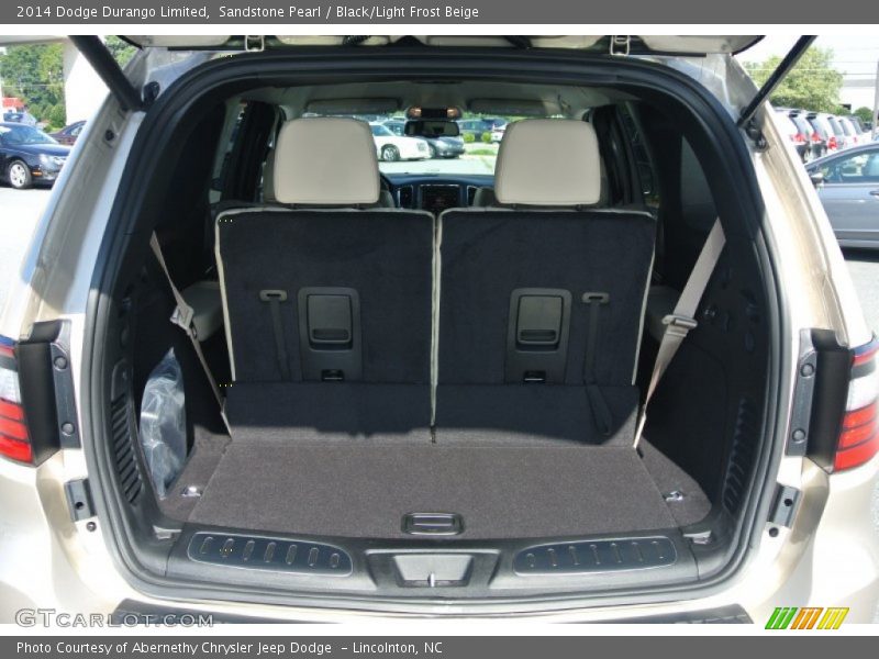  2014 Durango Limited Trunk
